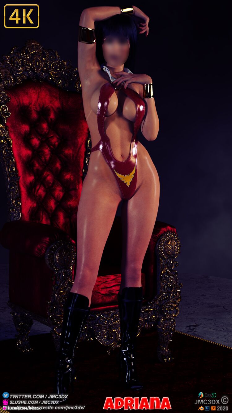 JMC3DX Daz3D Creations: Adriana - a real (3d) model sexy Bikini